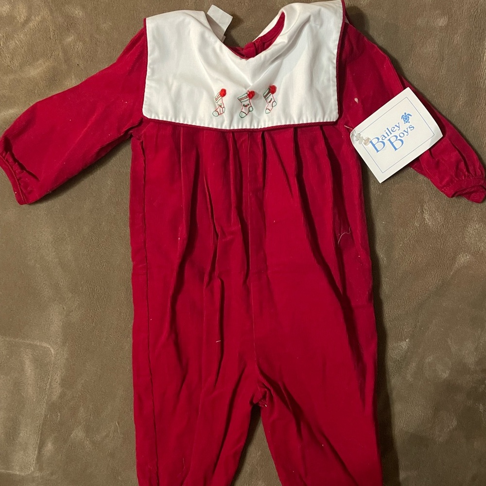 The Bailey Boys NWT Christmas Outfit